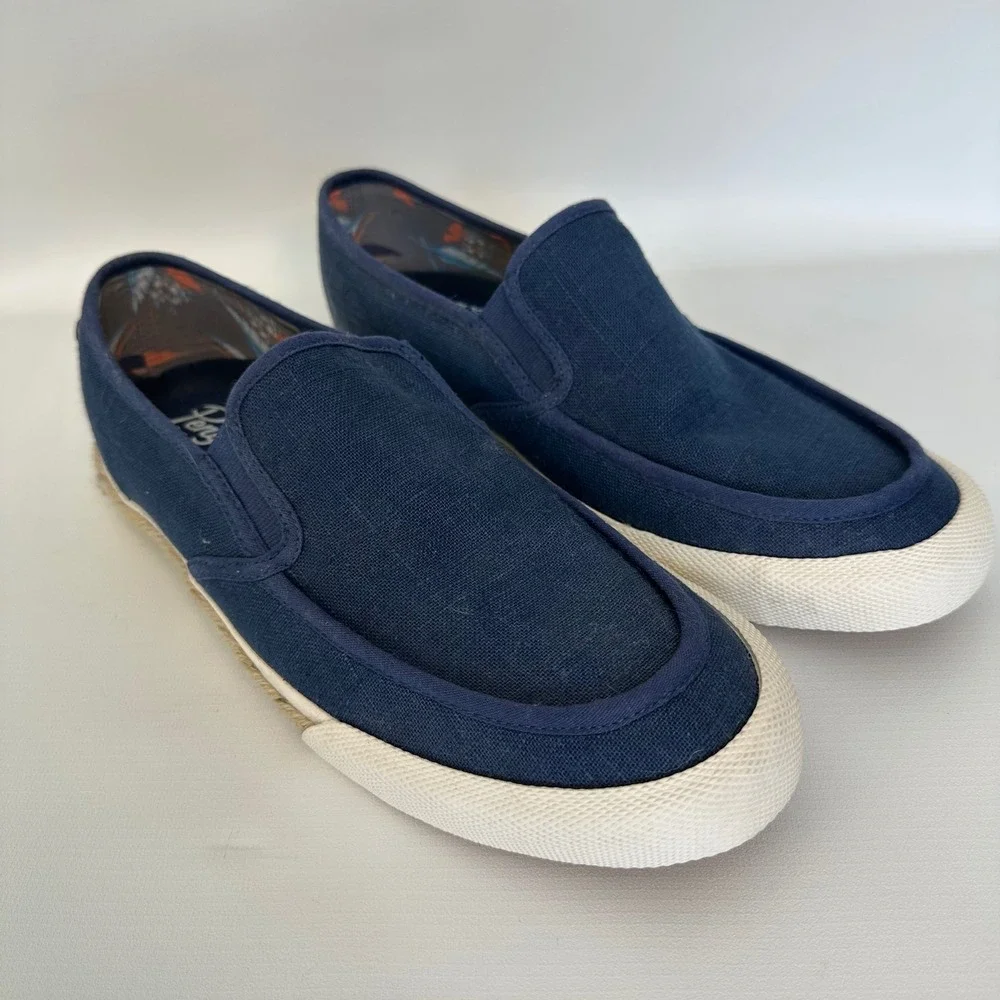 Mens Original Penguin Canvas Slip On Espadrille Casual‎ Shoes Size 10.5